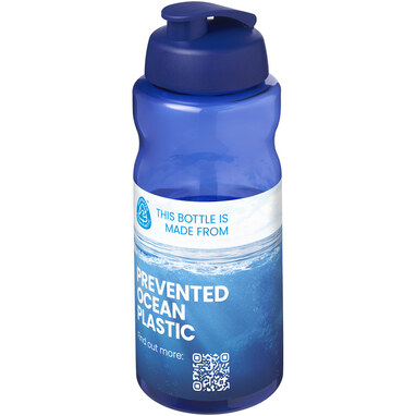 H2O Active® Eco Big Base 1 літрова спортивна пляшка синій - 21017892- Фото №2