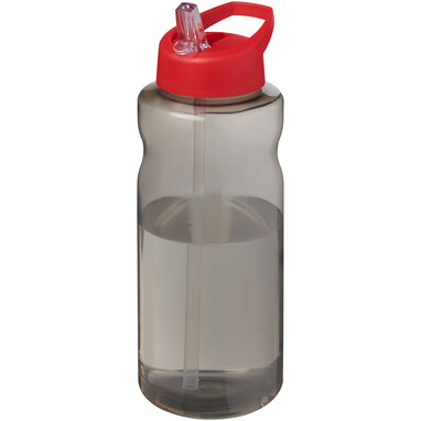 H2O Active® Eco Big Base спортивная бутылка с крышкой и носиком объемом 1 литр красный - 21017994- Фото №1