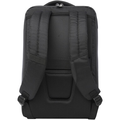 Компактный рюкзак для ноутбука Expedition Pro 15,6 дюйма GRS, 12 л, из переработанного материала черный - 13005590- Фото №4