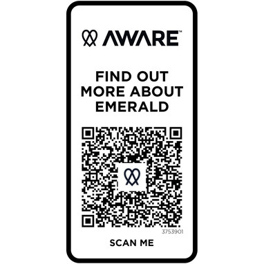 Сорочка-поло Aware™ унісекс з короткими рукавами із переробленого матеріалу білий  розмір XL - 37539014- Фото №6