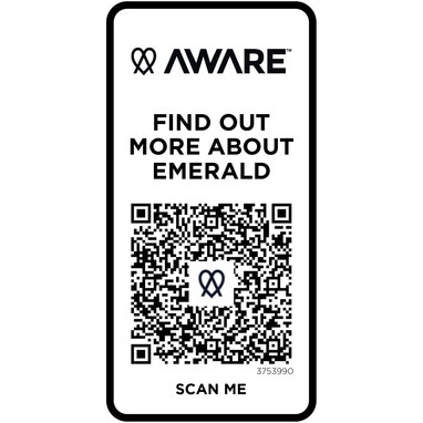 Сорочка-поло Aware™ унісекс з короткими рукавами із переробленого матеріалу чорний  розмір L - 37539903- Фото №6