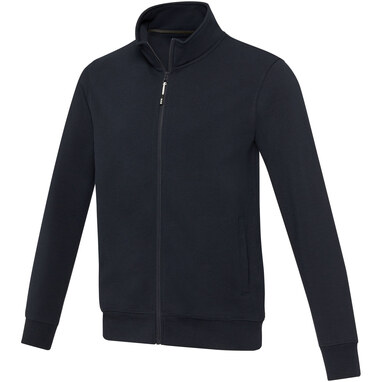 Светр Galena унісекс Aware™ з перероблених матеріалів на блискавці синій  розмір L - 37540553- Фото №1