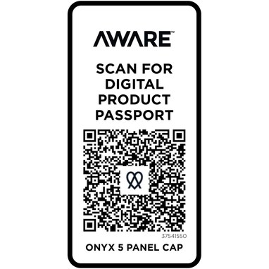Onyx з 5 панелями Aware™ кепка із перероблених матеріалів темно-синій - 37541550- Фото №5