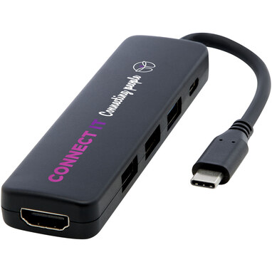 Мультимедійний адаптер Loop RCS USB 2.0-3.0 із портом HDMI чорний - 12436890- Фото №2