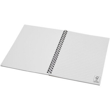 Кольоровий блокнот на спіралі Desk-Mate® A8 темно-синій - 21018755- Фото №4