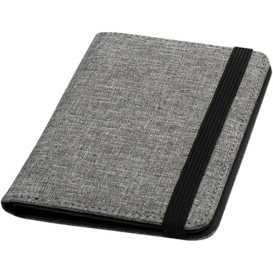 Ross Тримач паспорта з RFID-захистом із переробленого PET-пластику, сертифікованого згідно GRS сірий - 13005880- Фото №1