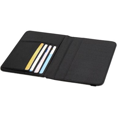 Ross Тримач паспорта з RFID-захистом із переробленого PET-пластику, сертифікованого згідно GRS сірий - 13005880- Фото №5