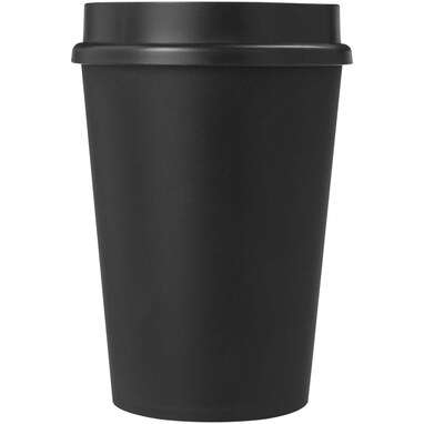 Americano® Switch кружка объемом 300 мл с крышкой, вращающейся на 360° сплошной черный - 21027690- Фото №3