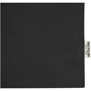 Madras эко- сумка из переработанного хлопка, плотностью 140 г/м² сплошной черный - 12073390- Фото №6