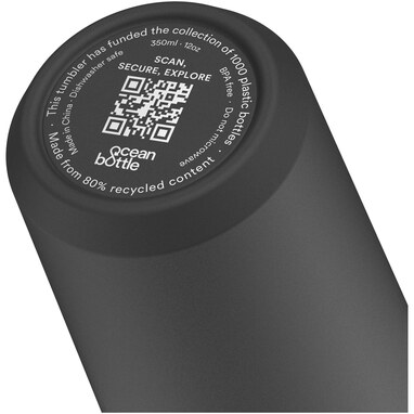 Ocean Bottle термосклянка об'ємом 350 мл чорний - 10081890- Фото №8
