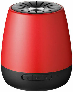 Колонка Padme Bluetooth червоний, суцільний чорний - 10821602- Фото №1
