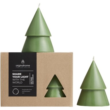 Orginal Home рождественская елочная свеча  - M зеленый яркий - 12632462- Фото №1