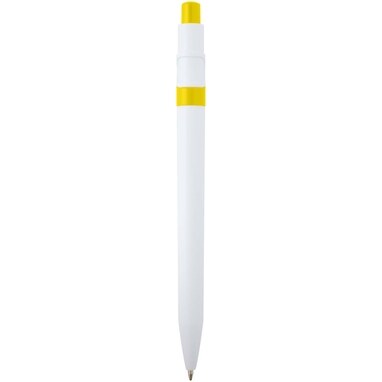 Unica шариковая ручка из переработанной пластмассы желтый - 10796611- Фото №4