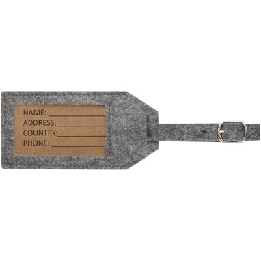 Багажна бирка Tie сірий - 10459182- Фото №3