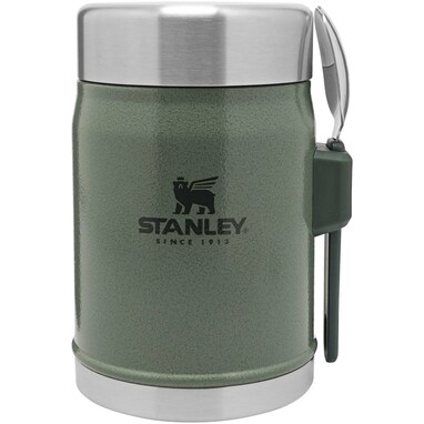 Ланч-бокс для їжі об'ємом 400 мл з ложкою-вилкою Stanley Legendary зелений - 10088164- Фото №3