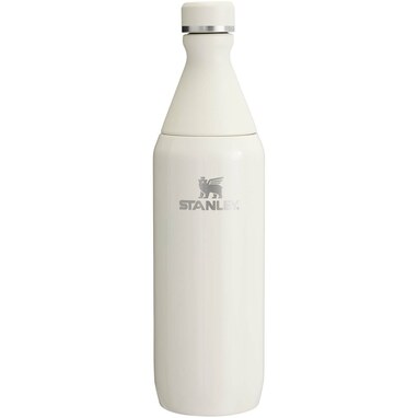 Пляшка для води Stanley All Day Slim об'ємом 600 мл кремовий - 10088210- Фото №1