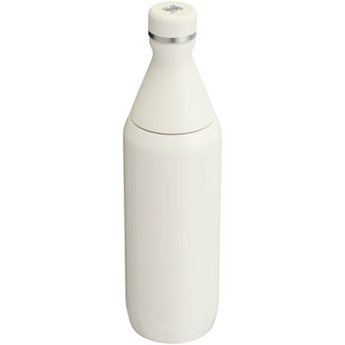 Пляшка для води Stanley All Day Slim об'ємом 600 мл кремовий - 10088210- Фото №4