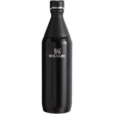 Бутылка для воды Stanley All Day Slim объемом 600 мл черный глянцевый - 10088290- Фото №1