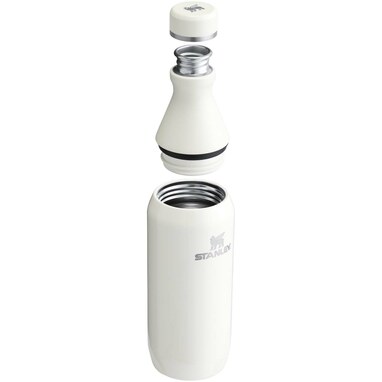 Бутылка для воды Stanley All Day Slim объемом 350 мл кремовый - 10088310- Фото №3