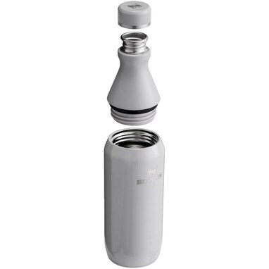 Бутылка для воды Stanley All Day Slim объемом 350 мл серый - 10088380- Фото №3