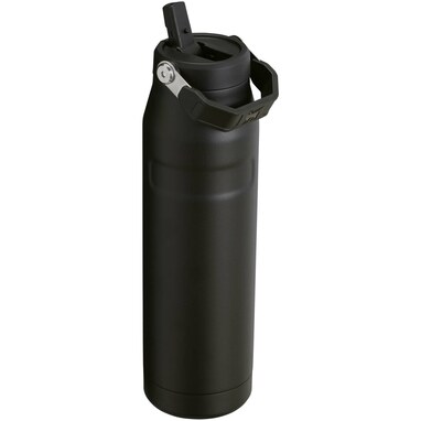Пляшка для води об'ємом 1,06 літра з відкидною трубочкою Stanley IceFlow™ 2.2 чорний - 10088490- Фото №1