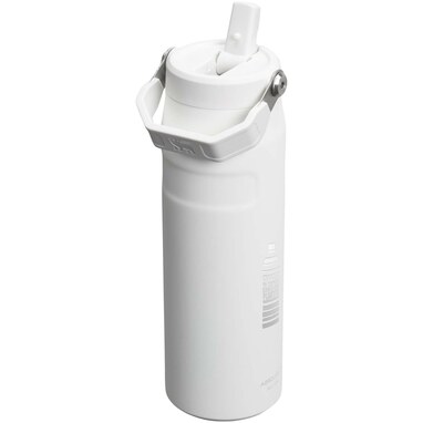 Пляшка для води об'ємом 700 мл із відкидною трубочкою Stanley IceFlow™ 2.0 білий - 10088501- Фото №2