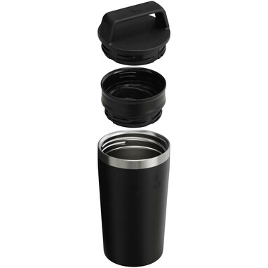 Дорожная кружка 350 мл Stanley Café-To-Go сплошной черный - 10087990- Фото №3