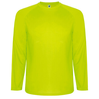 MONTECARLO L/S Футболка технічна з довгим рукавом жовтий флюорісцентний  розмір S - CA041501221- Фото №1