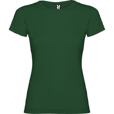 JAMAICA Футболка з круглим вирізом приталеного крою зелений пляшковий  розмір S - CA66270156- Фото №1
