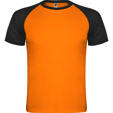 INDIANAPOLIS Спортивная футболка с коротким рукавом оранжевый флюорисцентный, черный  размер 16 - CA66502922302- Фото №1