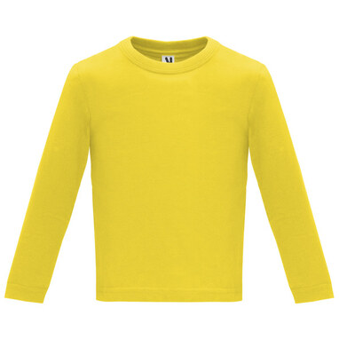 BABY L/S Футболка для малыша с длинным рукавом желтый  размер 12 MESES - CA72033603- Фото №1