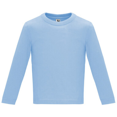 BABY L/S Футболка для малюка з довгим рукавом небесно-блакитний  розмір 6 MESES - CA72033510- Фото №1