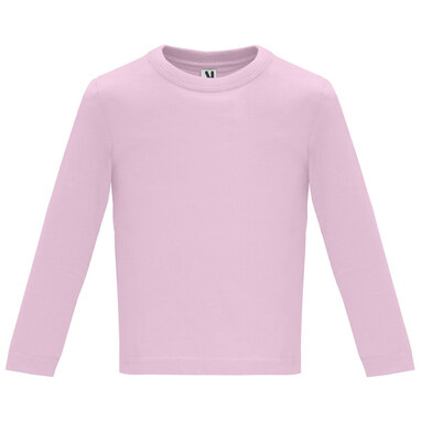BABY L/S Футболка для малюка з довгим рукавом світло-рожевий  розмір 6 MESES - CA72033548- Фото №1
