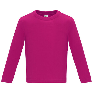 BABY L/S Футболка для малюка з довгим рукавом яскраво-рожевий  розмір 6 MESES - CA72033578- Фото №1