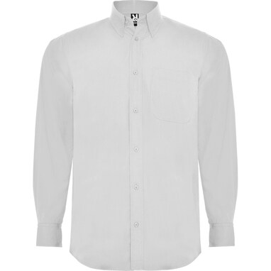 AIFOS L/S Сорочка чоловіча з довгим рукавом та кишенею білий  розмір 2XL - CM55040501- Фото №1