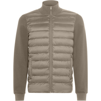 Куртка унісекс із комбінованою застібкою-блискавкою спереду темно-пісочний  розмір 3XL - CQ842006219- Фото №1