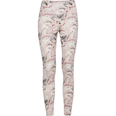 Спортивные женские легинсы до щиколотки с принтом fussion pink  размер M - LG039902179- Фото №1