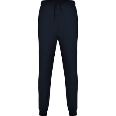 ADELPHO Довгі спортивні брюки з широким поясом з регулюючим шнурком темно-синій розмір S - PA11740155- Фото №1 ADELPHO Довгі спортивні брюки з широким поясом з регулюючим шнурком темно-синій розмір S - PA11740155- Фото №1