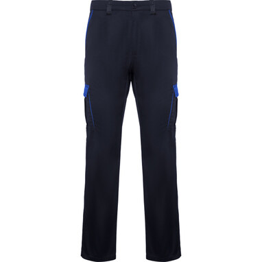 Подовжені штани у двоколірній комбінації темно-синій, яскраво-синій  розмір 56 - PA8408645505- Фото №1