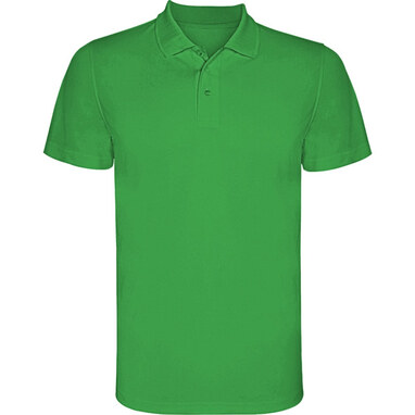 MONZHA Футболка поло з технологічної тканини яскраво-зелений  розмір 3XL - PO040406226- Фото №1