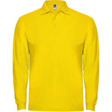 ESTRELLA L/S Поло с длинным рукавом желтый  размер M - PO66350203- Фото №1