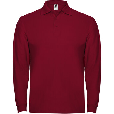 ESTRELLA L/S Сорочка-поло з довгим рукавом гранатовий  розмір S - PO66350157- Фото №1