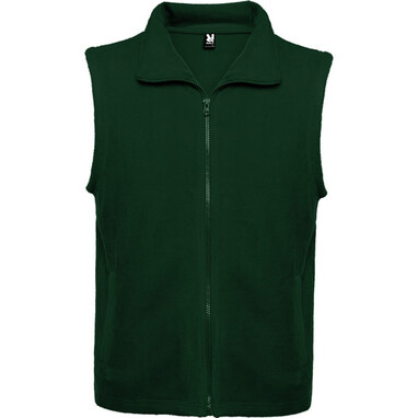 Флісовий жилет з високим коміром і блискавкою в тон пляшковий зелений розмір 3XL - RA10990656- Фото №1 Флісовий жилет з високим коміром і блискавкою в тон пляшковий зелений розмір 3XL - RA10990656- Фото №1