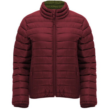 FINLAND WOMAN Женская стеганая куртка с наполнителем гранатовый  размер M - RA50950257- Фото №1