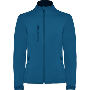 Двухслойная куртка SoftShell синий  размер 2XL - SS64370545- Фото №1