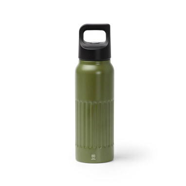 Бутылка из переработанной нержавеющей стали зеленый  размер ONE SIZE ADULT - BI2014S1107- Фото №1