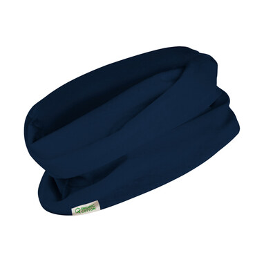 Багатофункціональний баф для шиї з органічної бавовни щільністю 150 г/м². темно-синій - BR9947S155- Фото №1