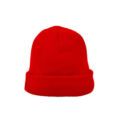 PLANET В´язана шапка з підворотом червоний  розмір ONE SIZE - GR90099060- Фото №1