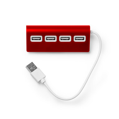 USB-порт з алюмінієвою структурою, двокольоровим покриттям і білим кабелем червоний - IA3033S160- Фото №1 USB-порт з алюмінієвою структурою, двокольоровим покриттям і білим кабелем червоний - IA3033S160- Фото №1