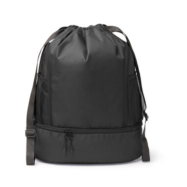 Рюкзак з поліестеру 600D чорний  розмір ONE SIZE ADULT - MO1959S102- Фото №1
